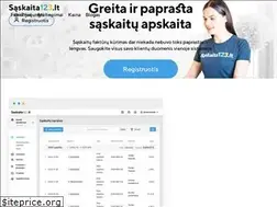 Sites similar to saskaita123.lt