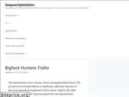 Sites similar to sasquatchploitation.com