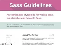 Sites similar to sass-guidelin.es