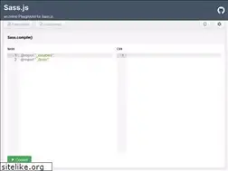 Sites similar to sass.js.org