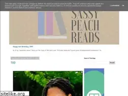 Sites similar to sassypeachreads.blogspot.com