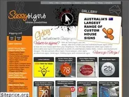 Sites similar to sassysigns.com.au