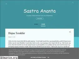 Sites similar to sastraananta.com