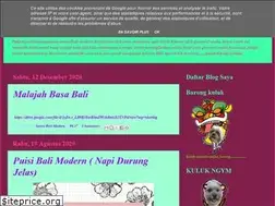 Sites similar to sastrabalimodern.blogspot.com
