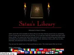 Sites similar to satanslibrary.org