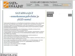 Sites similar to sataosaajat.fi
