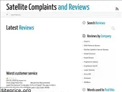 Sites similar to satellitecomplaints.com