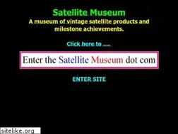 Sites similar to satellitemuseum.com
