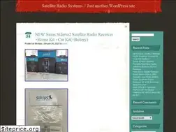 Sites similar to satelliteradiosystems.org