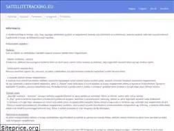 Sites similar to satellitetracking.eu