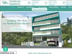 Sites similar to sathyamhospital.com
