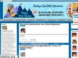 Sites similar to sathyasaiwithstudents.blogspot.com