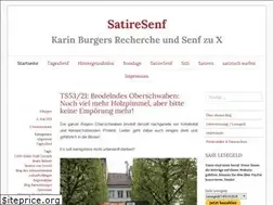 Sites similar to satiresenf.de