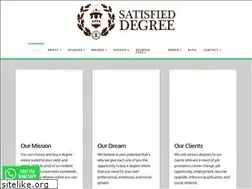 Sites similar to satisfieddegree.com