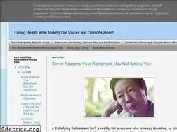 Sites similar to satisfyingretirement.com