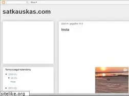 Sites similar to satkauskas.com