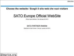 Sites similar to sato.it