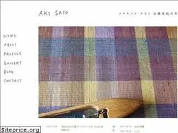 Sites similar to satoaki-orimono.com