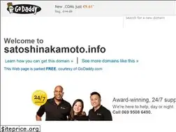 Sites similar to satoshinakamoto.info