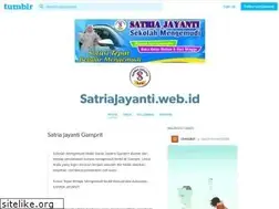 Sites similar to satriajayanti.tumblr.com