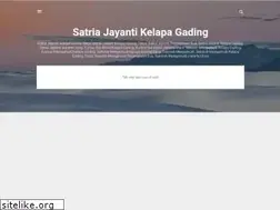 Sites similar to satriajayantikelapagading.blogspot.com