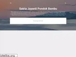 Sites similar to satriajayantipondokbambu.blogspot.com