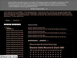 Sites similar to satta-chart.blogspot.com