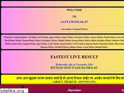 Sites similar to sattamatkak.in