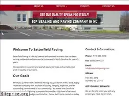 Sites similar to satterfieldpaving.com
