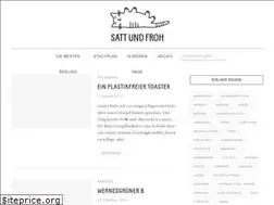 Sites similar to sattundfroh.de