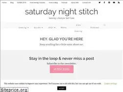 Sites similar to saturdaynightstitch.com