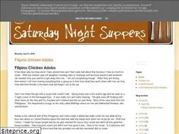 Sites similar to saturdaynightsuppers.com