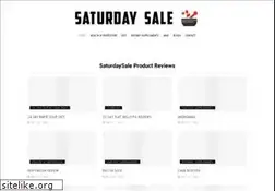 Sites similar to saturdaysale.com