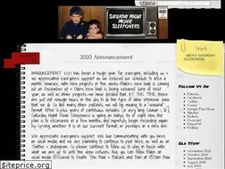 Sites similar to saturdaysleepovers.podwits.com