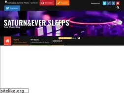 Sites similar to saturnneversleeps.com