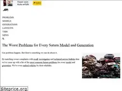 Sites similar to saturnproblems.com