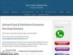 Sites similar to satuyangterpenting.wordpress.com