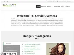 Sites similar to satvikoverseas.com