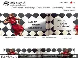 Sites similar to saty-saty.sk