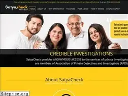 Sites similar to satyacheck.com