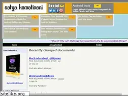 Sites similar to satyakomatineni.com