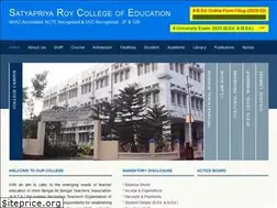 Sites similar to satyapriyaroycollege.in