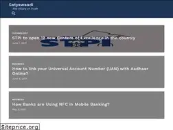 Sites similar to satyawaadi.com