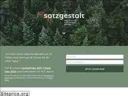 Sites similar to satzgestalt.com