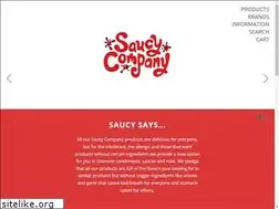 Sites similar to saucycompany.com