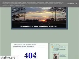 Sites similar to saudade-da-minha-terra.blogspot.com