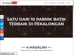 Sites similar to saudagarbatik.com