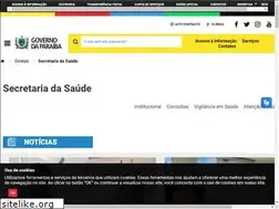 Sites similar to saude.pb.gov.br