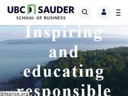 Sites similar to sauder.ubc.ca