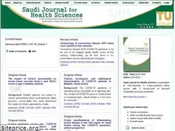 Sites similar to saudijhealthsci.org